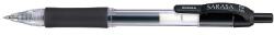Zebra Zseléstoll ZEBRA Sarasa Retractable nyomógombos 0, 5 mm fekete (46710) - irodaszerwebaruhaz