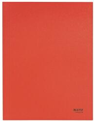 Leitz Iratgyűjtő LEITZ Recycle A/4 3 pólyás karton piros (39060025) - irodaszerwebaruhaz