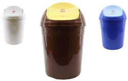 Sterk Plast Szemetes billenő fedeles STERK2 kerek 6L - irodaszerwebaruhaz