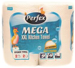 PERFEX Kéztörlő tekercses háztartási PERFEX Boni Mega 2 rétegű 2 tekercses (HK04827)