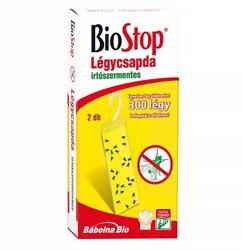 BioStop Rovarírtó légycsapda ragasztólap BIOSTOP 2 darabos irtószermentes