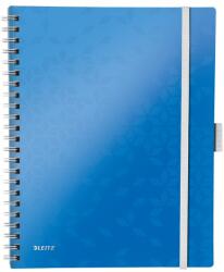 Leitz Spirálfüzet kockás LEITZ Wow Active A/4 80 lapos kék (46450036)