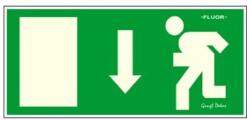 Gungl Dekor Matrica Menekülési irány le zöld "F (310 / 41) - irodaszerwebaruhaz