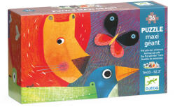 DJECO Óriás puzzle - Állati parádé, 36 db-os - Animal Parade