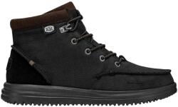 Heydude Bradley Boot Leather cipő Black (40189)