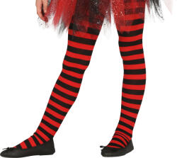 Guirca Gyerek harisnyanadrág - csíkos piros/fekete