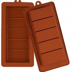  Szilikon öntőformák csokoládéhoz - mély forma, 2 db, Bpa Mentes (B0DRW7SBFN)