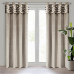 Takoy Bársony sötétítő függöny ERIN finom fodrokkal 140 x 250 cm