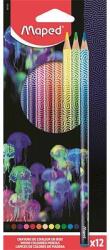 Maped Színes ceruza készlet 12 db-os háromszög alakú - Deepsea Paradise (IMA831703)