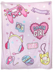  Gamer Girl coral fleece polár takaró 130x170cm (CBX236020KNL) - oliviashop