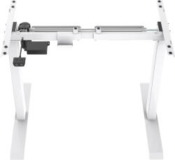 Aarven Aarven, 1 motoros, 2 szegmensű, fehér, állítható magasságú asztaltalp (ET1-WH)