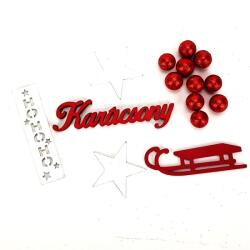  Piros-fehér karácsonyi csomag - emiboltja