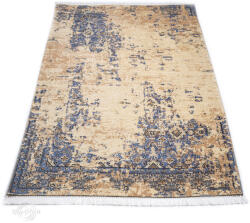  SILK L Vintage arany-kék Perzsamintás szőnyeg 160 x 230 cm