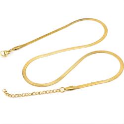  SM-38986 Nyakék - Arany / 55+ 5cm