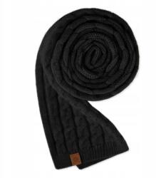 Betlewski Női téli sál mintás, stílusos, meleg, kellemes, puha (BSD-BK-01 CZARNY)
