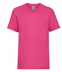 Fruit of the Loom Gyerek Póló Valueweight Fuchsia méret 5-6(116) (61-033-0 57 5-6(116))