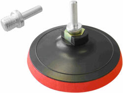 Extol Gumitányér sarokcsiszolóhoz és fúrógéphez 125 mm, tépőzáras, M14 + 8 mm csap (108530)