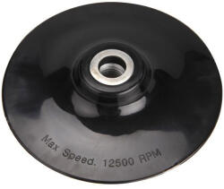 Extol Gumitányér sarokcsiszolóhoz 125 mm, M14, lágy (tömör gumi) (108551)