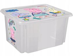 Keeeper Peppa Pig tárolódoboz 55, 5x40x30cm, 45l, Ph fedéllel (1223900119400)