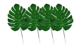 Műnövény levél dekor 4 db