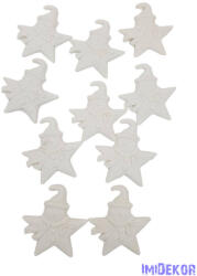  Polyresin csillag hóember*10