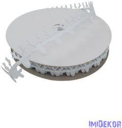  Filc szalag kicsi szarvas - Fehér