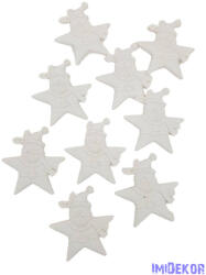 Polyresin csillag télapó*10