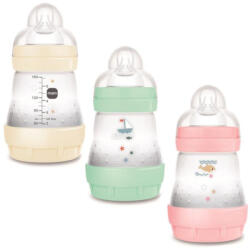 MAM Cumisüveg Anti-colic, megújult! egész karton, 160 ml széles szájú (6 db/kr) - babybear