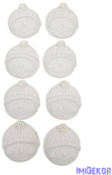  Polyresin hóember fej*8