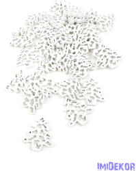  Apró fa dekor havas fenyőfa