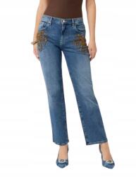 Guess Farmernadrág Jól Díszített Flitterekkel A Combokon 26 Gnm (W4PA1SD5ACA)