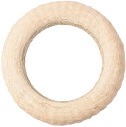 Valex Decor Szizállal bevont széna koszorúalap 25cm/5cm - Fehér (KA2-25F)