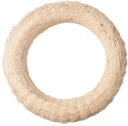 Valex Decor Szizállal bevont széna koszorúalap 20cm/4cm - Fehér (KA2-20F)