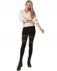 Knittex Knits nyomott mintás mikroszálas harisnyanadrág 40 den 3M (22112)