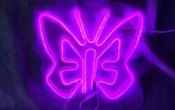  Karácsonyi Dekoráció Pillangó Rózsaszín Neon (NEW)