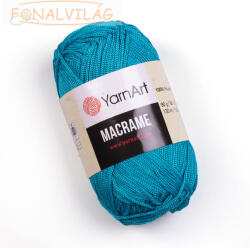 YARNART MAKRAMÉ, 2mm - Türkiz - 152
