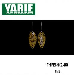 Yarie T-Fresh lengővillogó #708 Y80 (2.4g) (4511135994134)