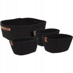 ProGarden 4 kosár készlet fekete (KO-HZ1965430)
