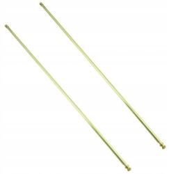 AMIG Állítható függönykarnis Arany Irigy Hónaljmirigy sárgaréz 60-110cm 2 db tartók (7955)