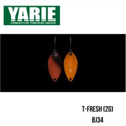 Yarie T-Fresh lengővillogó #708 BJ34 (2g) (4511135229977)