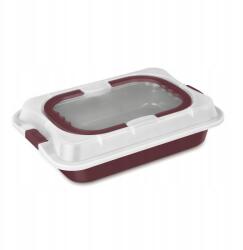 Berlinger Haus Leonardo Collection hordozható sütőtálca fedővel (BH-8636)