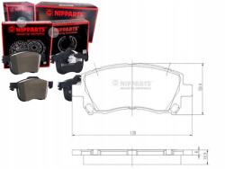 Nipparts Fékbetétek Subaru Forester 2.0 98> Rendezvény - allegro - 7 800 Ft