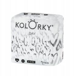 Kolorky Pelenka Kolorky Day Szívecske S 3-6kg 25 db Eko (8595658100223)