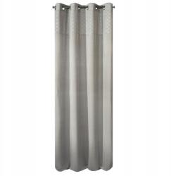 Eurofirany Függöny 140x250 ezüst rombusz mintás (Zasłona Karina 140x250)