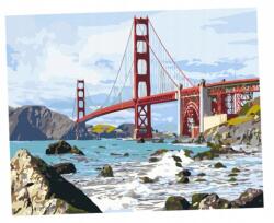 Brushme Számfestés 40X50 CM San Francisco Híd (BR-BS7979)