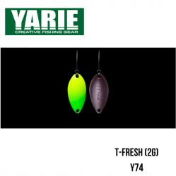 Yarie T-Fresh lengővillogó #708 Y74 (2g) (EU000120735)