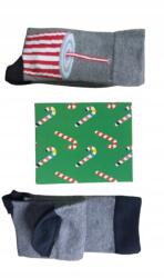  Zokni Dobozban Karácsonyi Ajándékbox Zokni 2-CSOMAG 39-42-es méret