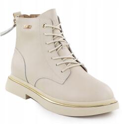 Goe Női bőr tornacipő bézs Goe SS2N4100 37 (5908454005440)