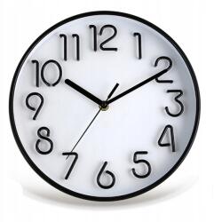  falióra átmérője 25, 3 cm, 3D számlap, Ph, üveg, fém Piros/fehér (615021)