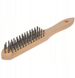 Painter drótkefe 4 soros acél M (SZC0477)